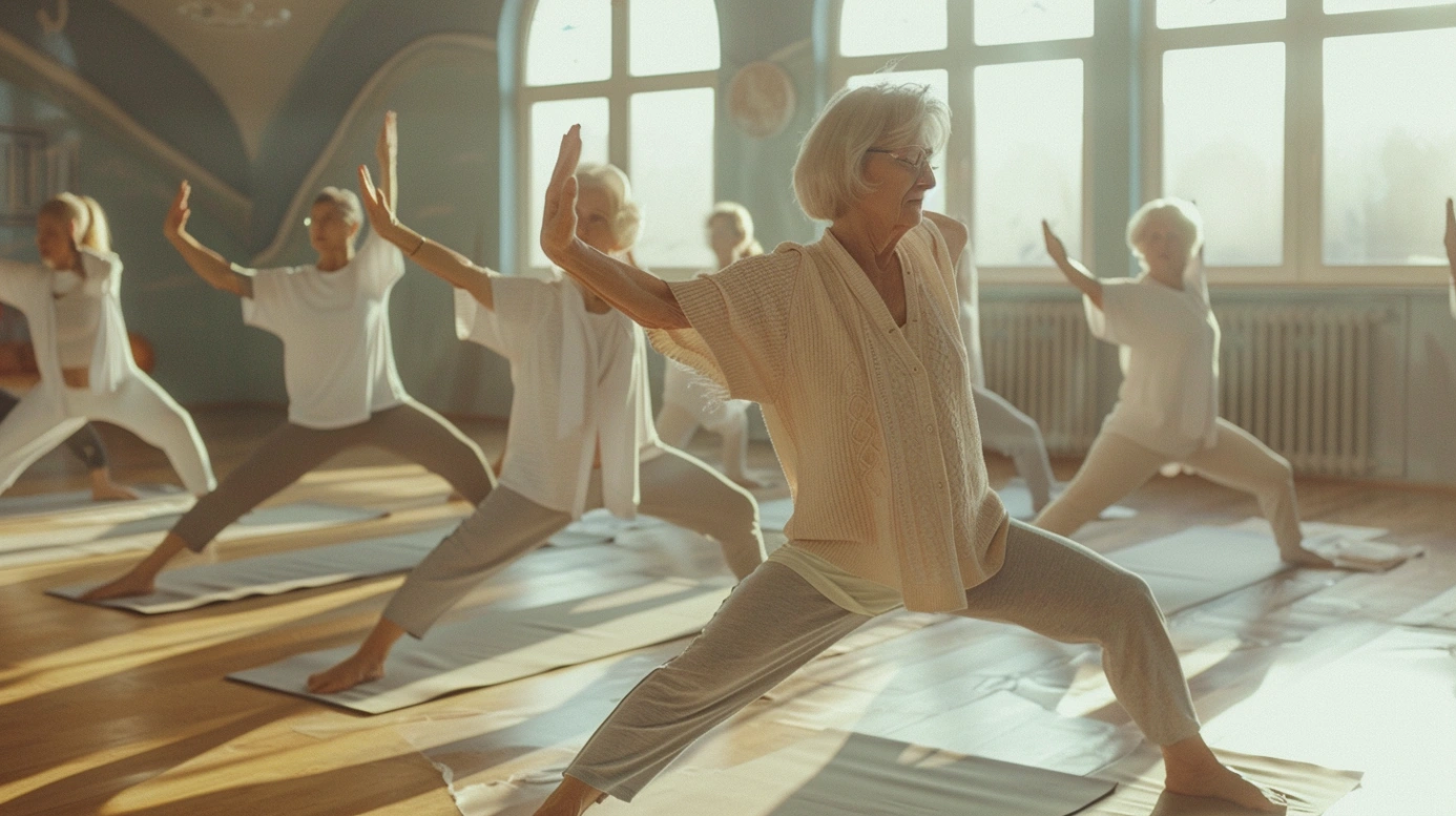 Групове заняття йогою